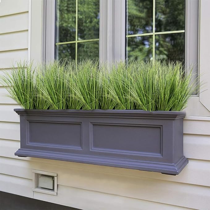 Melorca&Guilla Artificial Plants 6PCS 25.5“ Fake Tall Onion Grass,Faux Grass Plant,Artificial Grass Greenery Shrubs Bushes for Garden Porch Window Box Shop Office Home Décor-Ruum Studio Home