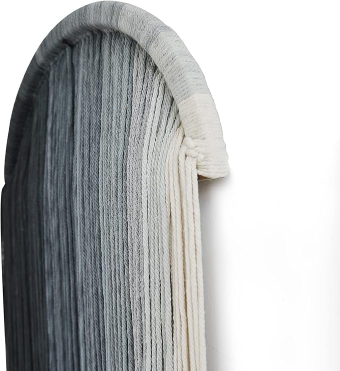 Macrame Wall Hanging Dip Dyed Macrame Decor for Living Room Bedroom Boho Decor 20"-Ruum Studio Home
