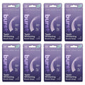 Burst Teeth Whitening Breath Strips (Polar Mint/8 Pack) | Kills 93% of Bad Mouth Germs | Up to 4 Shades Whiter in One Use | Easy to Apply/Quick Dissolving-Ruum Studio Home