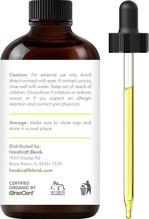 Handcraft Blends Organic Lemon Essential Oil – 1 Fl Oz – 100% Pure and Natural – Premium Grade Essential Oil for Diffuser and Aromatherapy-Ruum Studio Home