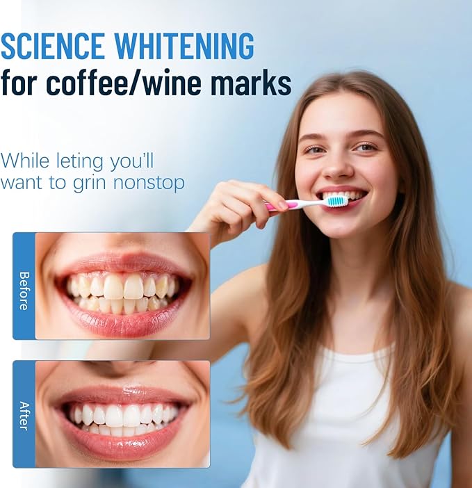 7.5% Nano Hydroxyapatite Toothpaste 2Packs (Fluoride-Free), Helps Remineralize, Protects Enamel, Strengthens Tooth, Dentist-Recommended for Sensitive Teeth & Kids, Refresh Mint Whitening Toothpaste-Ruum Studio Home