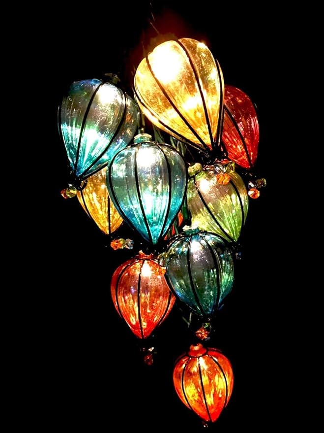 11FT Multicolor String Lights with 10 Bulbs, UL Listed Connectable Waterproof Decorative LED Lights Hanging for Backyard Patio, Indoor/Outdoor for Christmas Wedding Party Festival Lighting-Ruum Studio Home