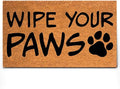 PLUS Haven Coco Coir Door Mat with Heavy Duty Backing, Natural Wipe Your Paws Doormat, 17.5”x30” for Entrance, Front Porch, Easy to Clean Entry Mat, Outdoor and Indoor Uses, Home Decor-Ruum Studio Home