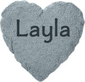 Let's Make Memories Personalized Garden Stone - Resin - Custom Garden Décor - Heart Stepping Stone - for Dad - for Father's Day-Ruum Studio Home