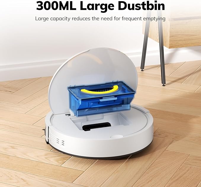 ILIFE V2 Robot Vacuum Cleaner, Tangle-Free Suction, 120 Mins Runtime, Slim, Self-Charging Robotic Vacuum Cleaner, Ideal for Pet Hair and Hard Floors-Ruum Studio Home