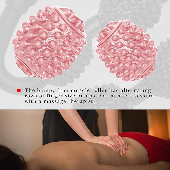 Cellulite Massage Tool Deep Fascia Massager & Dimpled Skin Remover for Legs - Anti-Cellulite Roller Tech with Lymphatic Drainage, Smooth Skin & Pain Relief for Thighs & Buttocks Sculpting-Ruum Studio Home