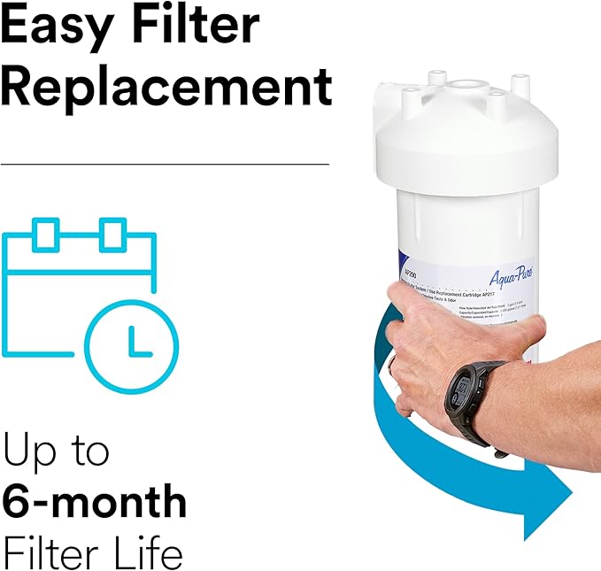 3M Aqua-Pure Under Sink Water Filter System AP200, Full Flow-Ruum Studio Home