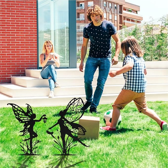 Decorative Garden Stakes, Fairy Garden Statues for Home and Garden (12)-Ruum Studio Home