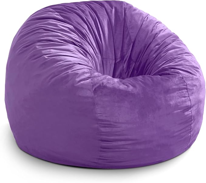 Hobestluk 3FT Bean Bag Chair Giant Bean Bag Chairs for Adults Large Bean Chairs with Removable Cover, Beanbag Chair with Filler, Adult Bean Bag Chairs for Living Room, Bedroom-Ruum Studio Home