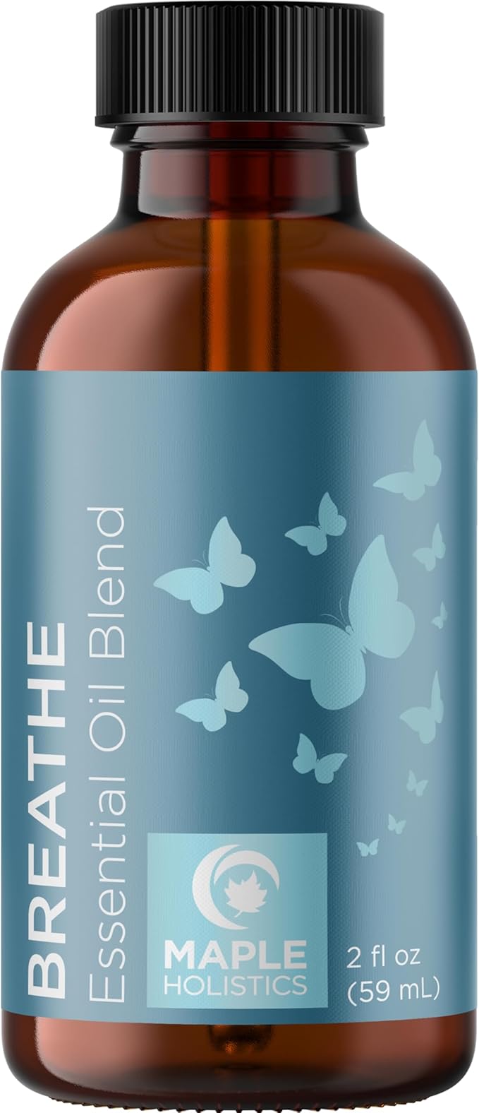 Breathe Essential Oil for Diffuser - Invigorating and Refreshing Breathe Essential Oil Blend with Eucalyptus Peppermint Tea Tree and Mint for Diffusers for Home and Shower Aromatherapy (2 Fl Oz)-Ruum Studio Home