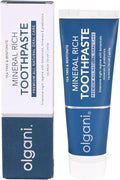 | Mineral Rich Toothpaste | Remineralizing Night-Time Formula with Bentonite Clay | Flouride-Free | Coconut Oil | Tea Tree & Peppermint | Safe for Kids | 2.53 Fl.Oz-Ruum Studio Home