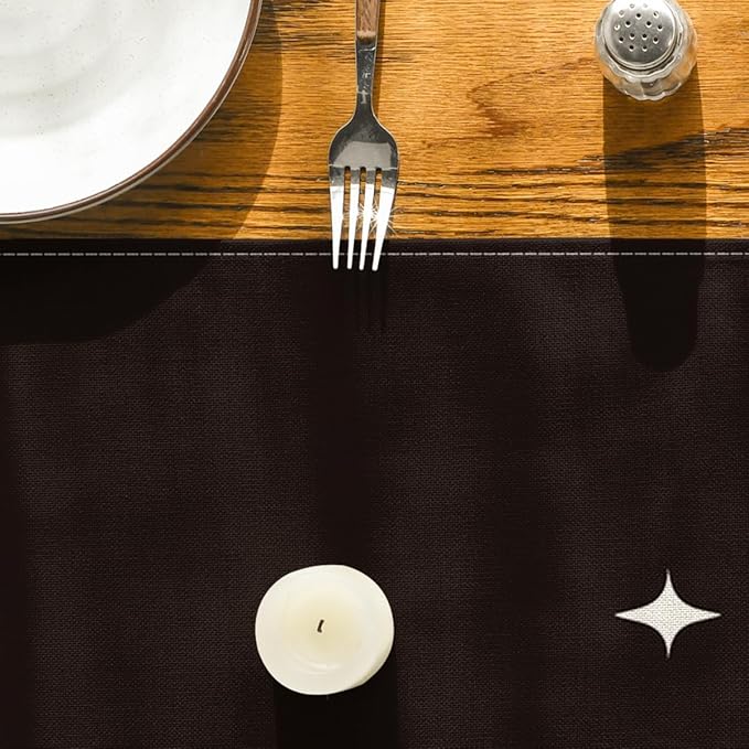 Artoid Mode Spooky Skeleton Spider Bone Halloween Table Runner, Holiday Kitchen Dining Table Decoration for Home Party Decor 13 x 120 Inch-Ruum Studio Home
