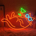 Cat Martini Neon Sign for Wall Decor Bar Neon Light Red Cat with Glasses Drink Beer LED Sign Dimmiable LED Neon Light Sign for Bar Kidsroom Business Bedroom Game Room-Ruum Studio Home