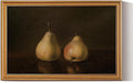 HUARCEY Gold Framed Vintage Wall Art for Living Room, Pear Fruits Painting Prints Shelf Decor for Kitchen, Aesthetic Bedroom Wall Art Decor, Christmas Gift for Friends or Family (Two Pears 16"x24")-Ruum Studio Home