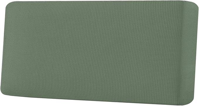 H.VERSAILTEX Super Stretch Individual Seat Cushion Covers Sofa Covers Couch Cushion Covers Slipcover Sets Thick Jacquard Textured Twill Fabric (1 Piece Sofa Cushion Cover, Loden Frost)-Ruum Studio Home