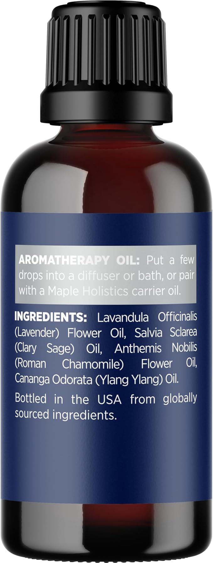 Sleep Essential Oil Blend for Diffuser - Dream Essential Oils for Diffusers Aromatherapy and Relaxation with Clary Sage Ylang-Ylang Roman Chamomile and Lavender for Sleep Time Support (1 Fl Oz)-Ruum Studio Home