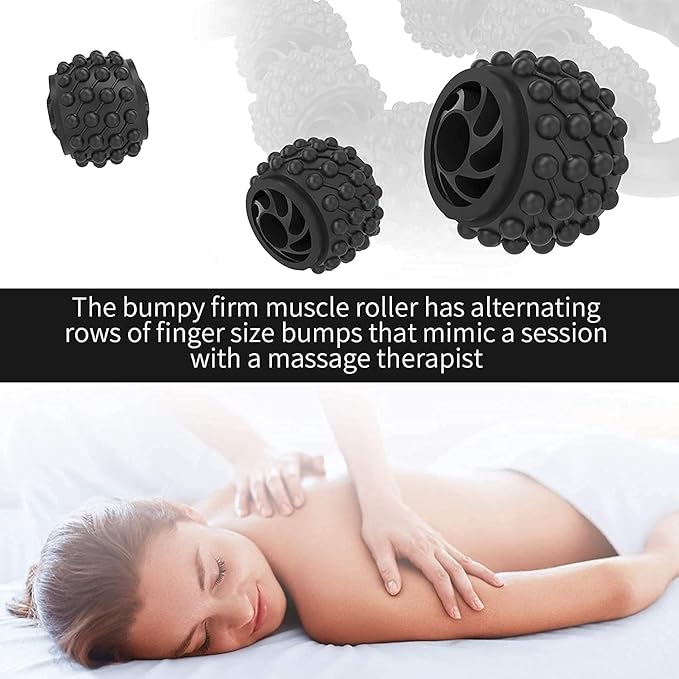 Cellulite Massage Tool Deep Fascia Massager & Dimpled Skin Remover for Legs - Anti-Cellulite Roller Tech with Lymphatic Drainage, Smooth Skin & Pain Relief for Thighs & Buttocks Sculpting-Ruum Studio Home