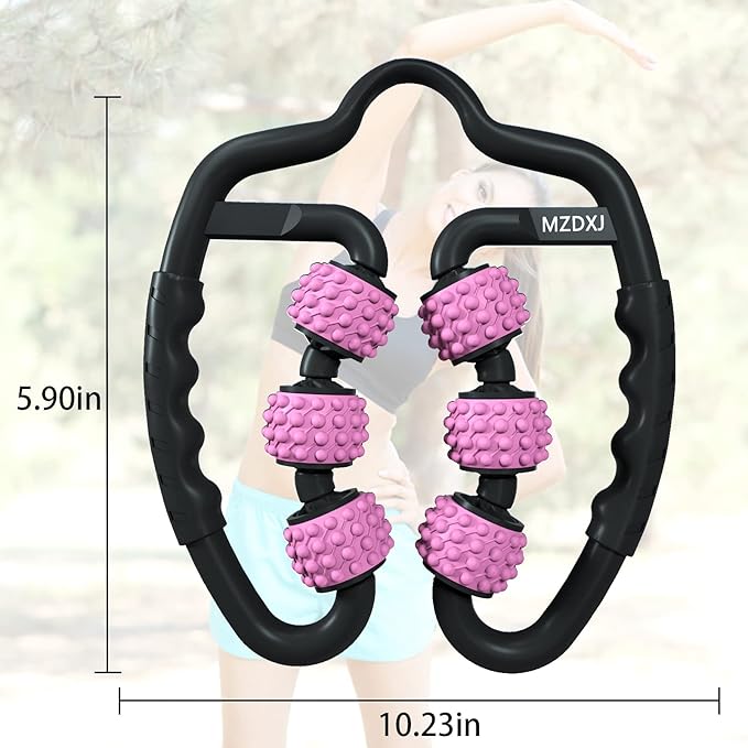 Cellulite Massage Tool Deep Fascia Massager & Dimpled Skin Remover for Legs - Anti-Cellulite Roller Tech with Lymphatic Drainage, Smooth Skin & Pain Relief for Thighs & Buttocks Sculpting-Ruum Studio Home