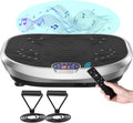 AXV Vibration Plate Exercise Machine Whole Body Workout Power Vibrate Fitness Platform Vibrating Machine Exercise Board for Weight Loss Shaping Toning Wellness Home Gyms Workout-Ruum Studio Home