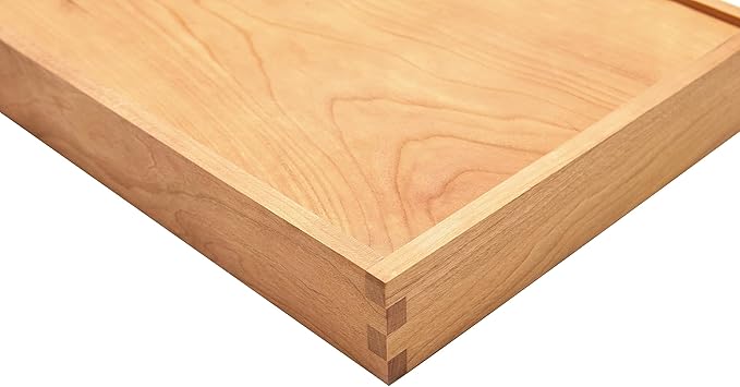 pandapark Wood Organizer Tray,Black Walnut,Desk & Drawer Storage Box (Cherry Master-4)-Ruum Studio Home