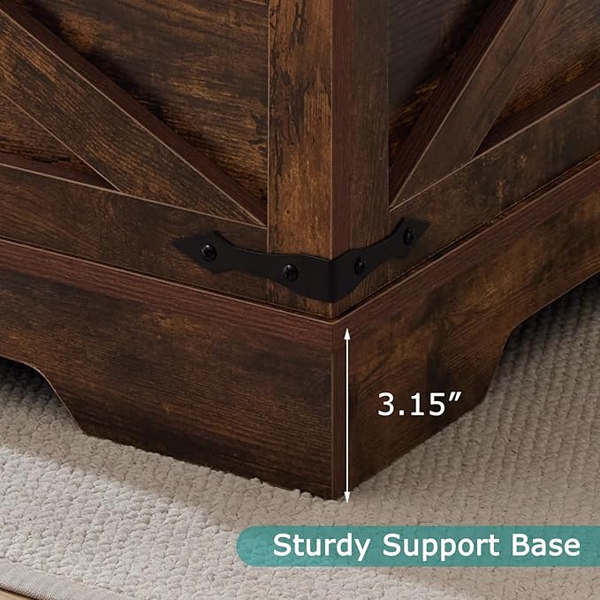 Coffee Table with Storage, Rustic Brown Square Coffee Tables for Living Room, Lift top Coffee Table with Large Hidden Compartment, Smart Cocktail Tables with Flip Top Lids for Home Office-Ruum Studio Home