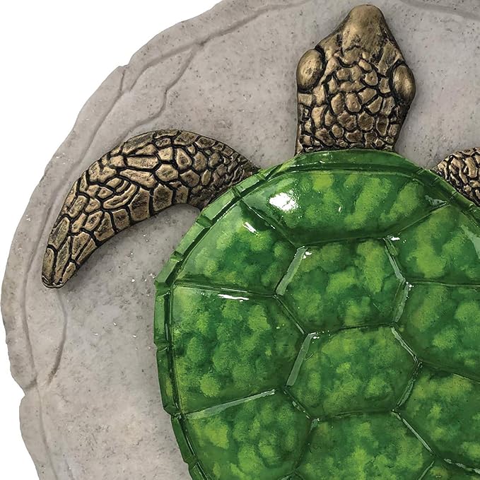Spoontiques -Garden Décor - Turtle Stepping Stone - Decorative Stone for Garden-Ruum Studio Home