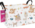 Rectangular Storage Basket Fabric Organizer Bin for Toys,Books,Clothes,Gifts,Pets-Perfect for Home,Office,Nursery,Dorm,Shelf(Rec-colorful animal )-Ruum Studio Home