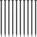 16 Inch Rebar Stakes 10 Pack Heavy Duty Ground Anchors 1/2 Inch Diameter Galvanized Steel Asphalt Anchoring Metal Spikes for Speed Bump, Parking Curb and Camping Tent-Ruum Studio Home