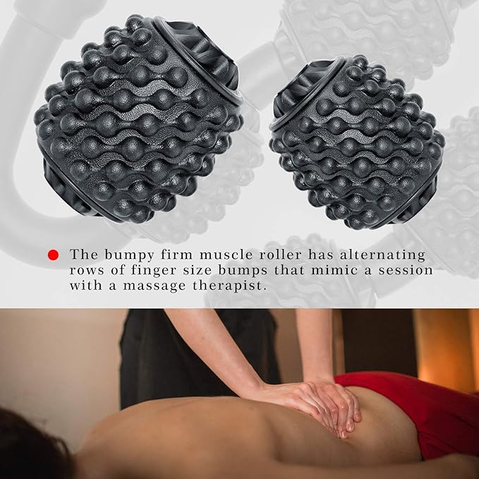 Cellulite Massage Tool Deep Fascia Massager & Dimpled Skin Remover for Legs - Anti-Cellulite Roller Tech with Lymphatic Drainage, Smooth Skin & Pain Relief for Thighs & Buttocks Sculpting-Ruum Studio Home
