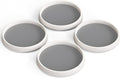 Simple Houseware 10-Inch Lazy Susan Spice Organizer Rotating Tray, 4-Pack-Ruum Studio Home