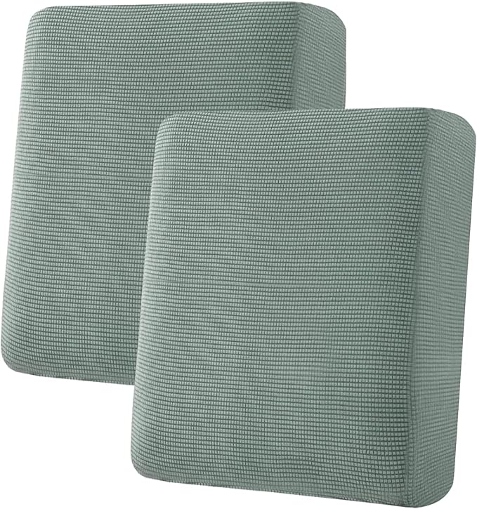 H.VERSAILTEX Super Stretch Stylish Cushions Covers/Furniture Cover Spandex Jacquard Small Checked Pattern Super Soft Slipcover Washable Individual-Ruum Studio Home