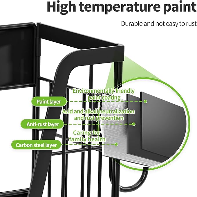 Magnetic Shelf for Fridge, Fruit Potato and Onion Storage Bins, Magnetic Spice Rack Shelves for Side of Refrigerator, Fruit Basket Magnetic Fridge Shelf Kitchen Pantry Storage Organizer-Ruum Studio Home