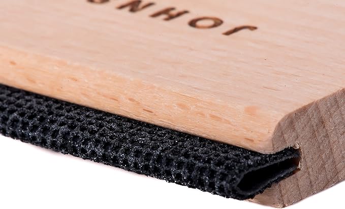 Johnson & Smith Sweater Comb - Double Sided Sweater Shaver Lint Scraper - Easy Grip Cashmere Comb - Multifunction Fabric Clothes Shaver Cashmere Pill Remover - Travel Pilling Remover Brush with Pouch-Ruum Studio Home