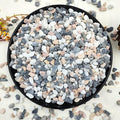 2LB Succulent and Cactus Gravel Pebbles, 1/5 Inch Natural Decorative Polished Stones, River Rocks for Vases, Aquariums, Terrarium and Outdoor Gardening, Mixed Color-Ruum Studio Home