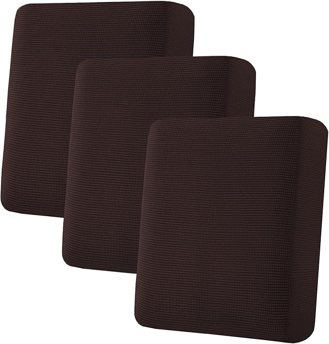 H.VERSAILTEX Super Stretch Stylish Cushions Covers/Furniture Cover Spandex Jacquard Small Checked Pattern Super Soft Slipcover Washable Individual-Ruum Studio Home