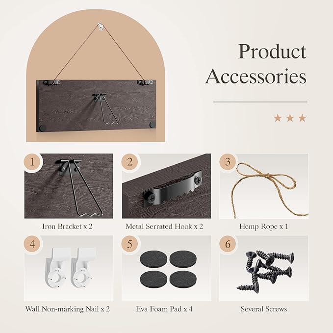 Personalized Family Name Wood Sign - Custom Last Name Plaque, New Family Established Sign, Wedding & Housewarming Gift, Rustic Home Wall Decor Plaque 16"x6"-Ruum Studio Home