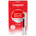 Colgate Optic White Express Teeth Whitening Pen, Enamel-Safe Tooth Whitening Applicator, Helps Whiten Teeth in As Little As 1 Day of Use, 7 Day Whitening Treatment, 0.08 fl oz-Ruum Studio Home
