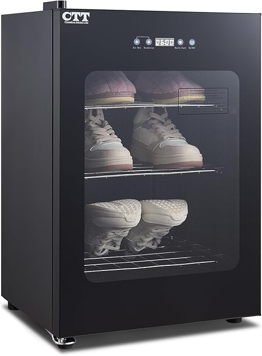 CTT Boot Dryer for Work Boots, Shoe Dryer for Sneakers, Gloves, Helmet & Boxing Glove, Electric Boot Dryer with Pull-out Detachable Rack, 3 Drying Mode, Timer, Auto-shut Off-Ruum Studio Home