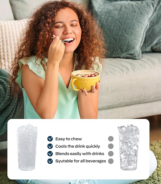Silonn Nugget Ice Maker Countertop, Portable Pellet Ice Machine with Self-Cleaning Function, Sonic Ice Maker Produces 33lbs of Chewable Ice in 24 Hours, Ideal for Home Kitchen and Office, Green-Ruum Studio Home