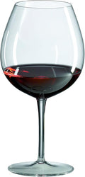 Ravenscroft Crystal Burgundy Glass, Set of 4-Ruum Studio Home