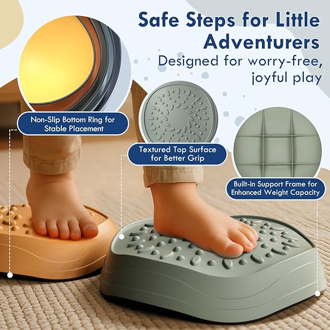 Lehoo Castle Stepping Stones for Kids-Ruum Studio Home