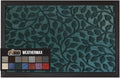 GORILLA GRIP 100% Waterproof All-Season WeatherMax Doormat, 47x35, US Designed Natural Rubber, Stain and Fade Resistant, Low Profile Indoor Outdoor Door Mats, Easy Clean Patio Mat, Moss Vine Leaves-Ruum Studio Home