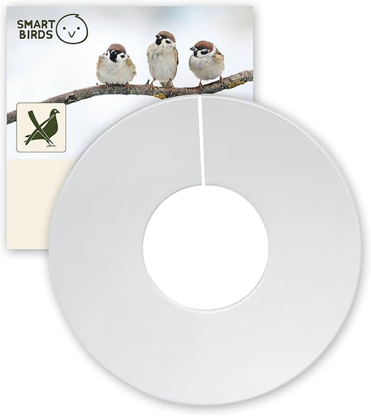 SWISSINNO Big Bird Blocker Ring, Transparent, Prevent Pigeons, Crows and Other unwanted Large Birds Scaring Away Smaller Birds, for Smart Bird Feeder Davos-Ruum Studio Home