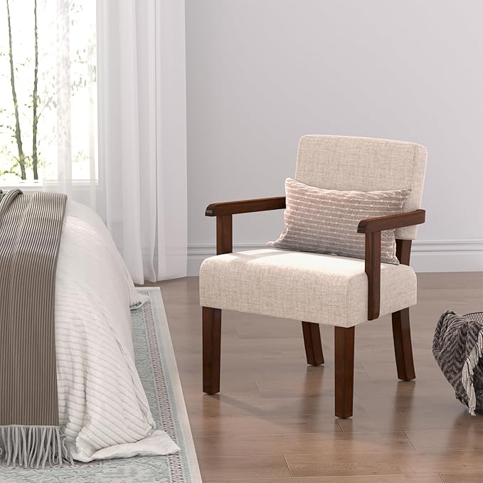 Accent Chair, Oversize Living Room Chairs with Soft Seat & Armrests for Living & Dinning Rooms-Ruum Studio Home