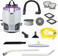 ProTeam GoFit 3 Commercial Backpack Vacuum with Xover Multi-Surface Two-Piece Wand Took Kit, 3 qt, Corded-Ruum Studio Home