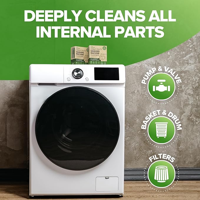 Washing Machine Cleaner + Dishwasher Cleaner Bundle - Heavy Duty Appliance Deep Cleaning, Descaling and Deodorizing-Ruum Studio Home