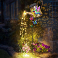 Solar Lights Outdoor Decorative,Metal Solar Watering Can Lights with Hummingbird, Waterproof Garden Stake for Yard Lawn Patio Pathway Landscape-Ruum Studio Home