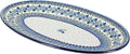 Blue Rose Polish Pottery Eliza Oval Platter-Ruum Studio Home