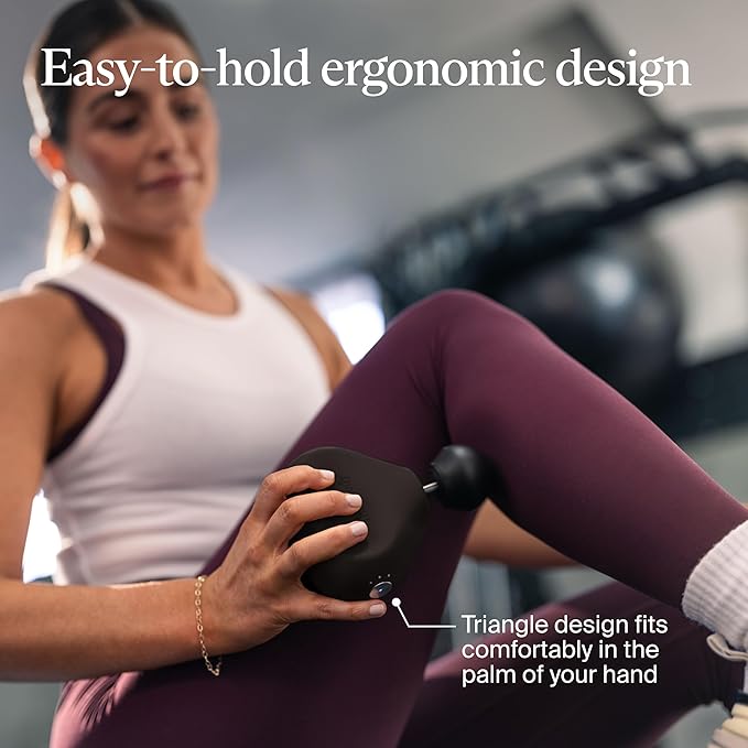 TheraGun Mini (3rd Generation) by Therabody – Ultra-Portable Massage Gun and Travel Essential for Fast, Effective Pain and Tension Relief Anywhere (Black)-Ruum Studio Home