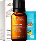 Gya Labs Valerian Essential Oil for Diffuser - 0.17 Fl Oz - 100% Pure Natural Valerian Oil for Skin, Aromatherapy & Candle Making Scent-Ruum Studio Home